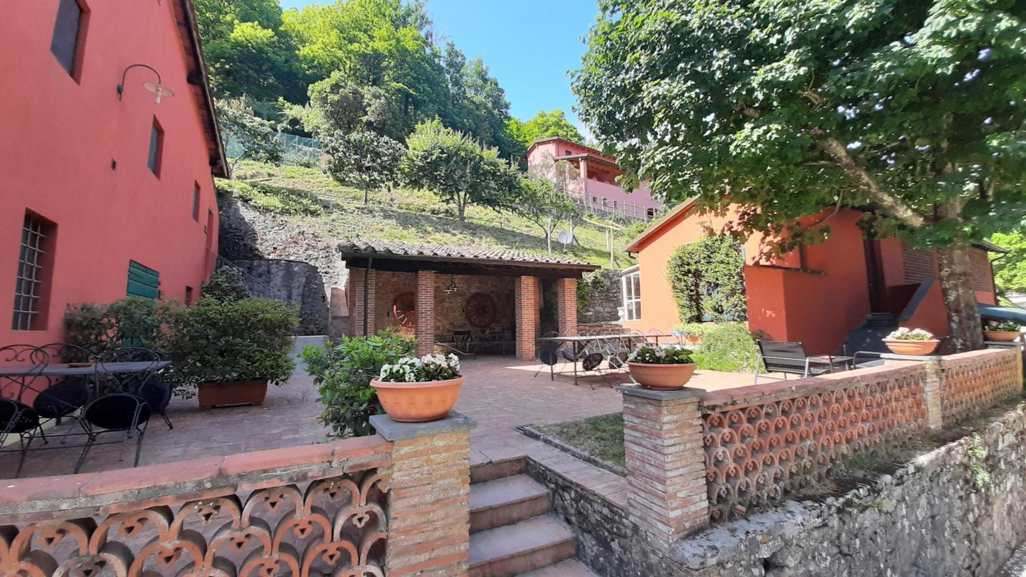 Agriturismo la Torre Villa Bagni di Lucca Esterno foto