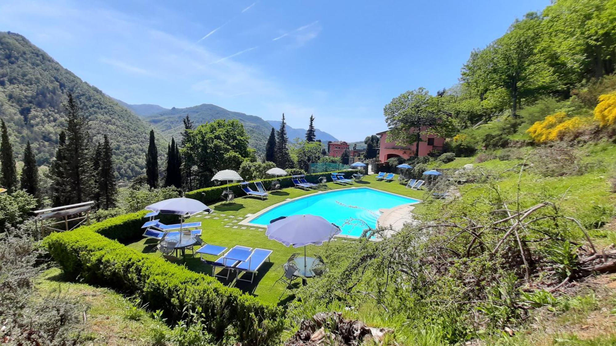 Agriturismo la Torre Villa Bagni di Lucca Esterno foto